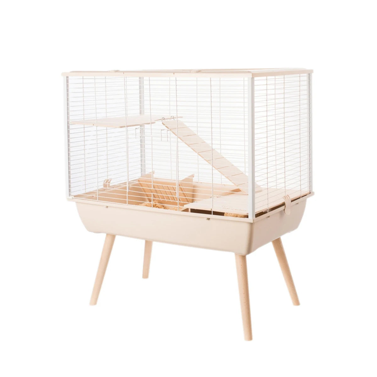 Zolux Neo Muki Large Rodent Cage - Beige
