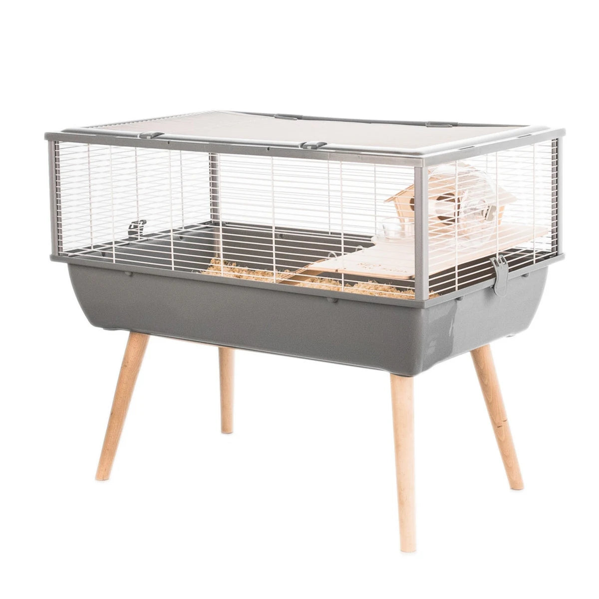 Zolux Neo Nigha Small Rodent Cage - Grey