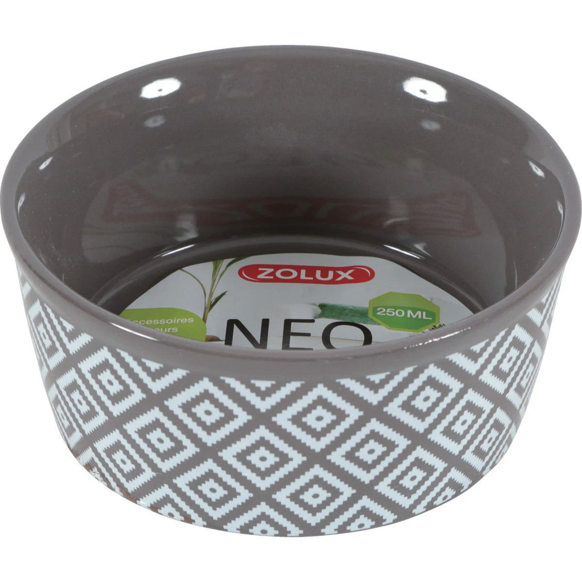 Zolux Neo Sandstone Bowl - Grey · 250 ml