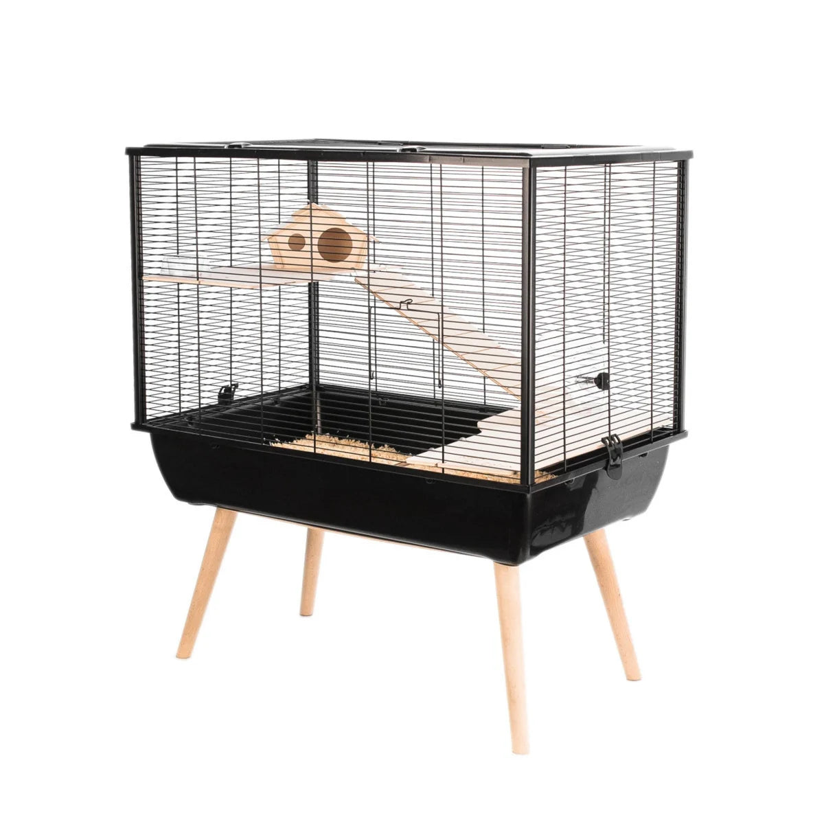 Zolux Neo Silta Small Rodent Premium Cage - Black