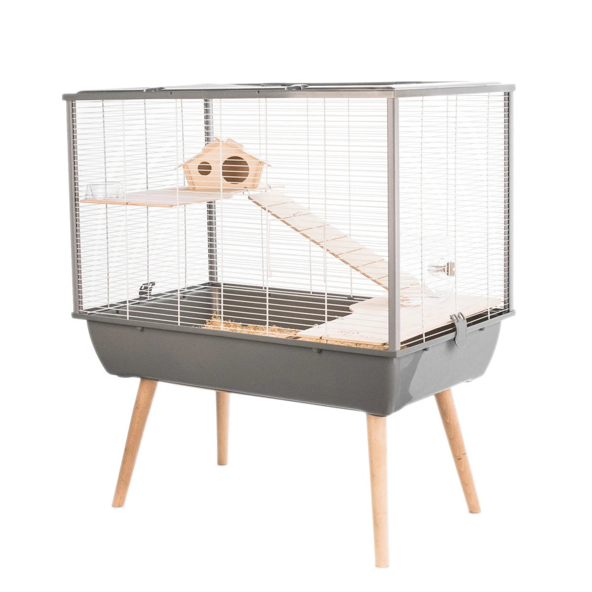Zolux Neo Silta Small Rodent Premium Cage - Grey