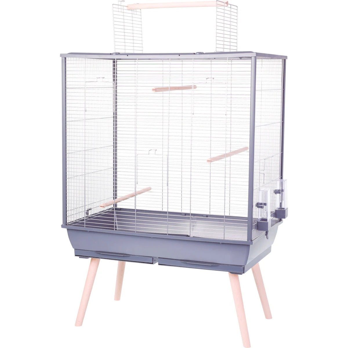 Zolux Neolife 80 Bird Cage - Grey