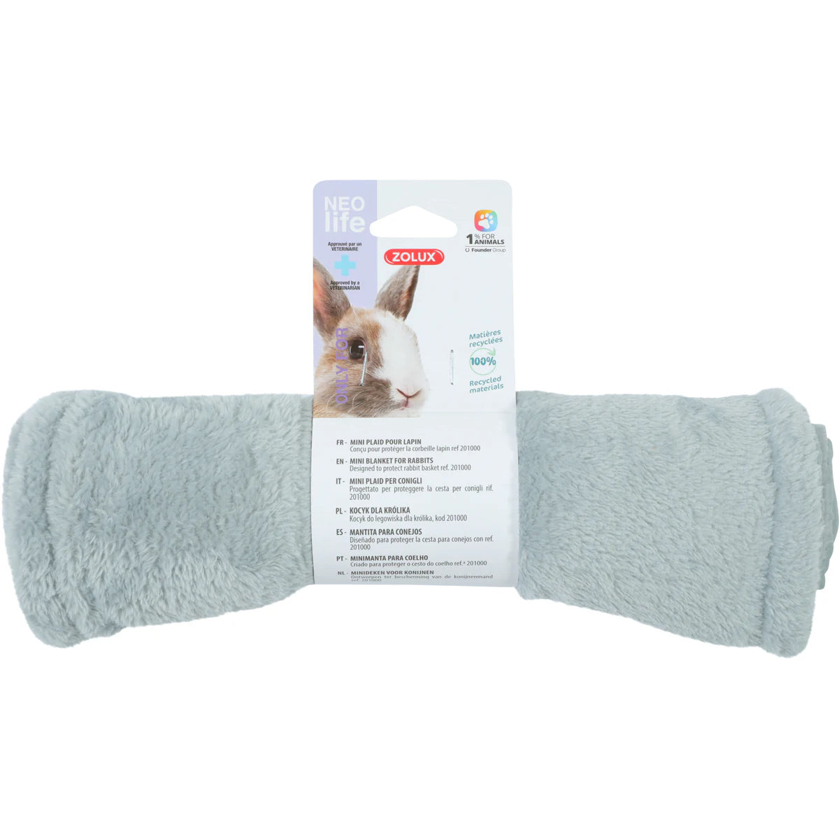 Zolux Neolife Mini Throw For Rabbits - additional product view
