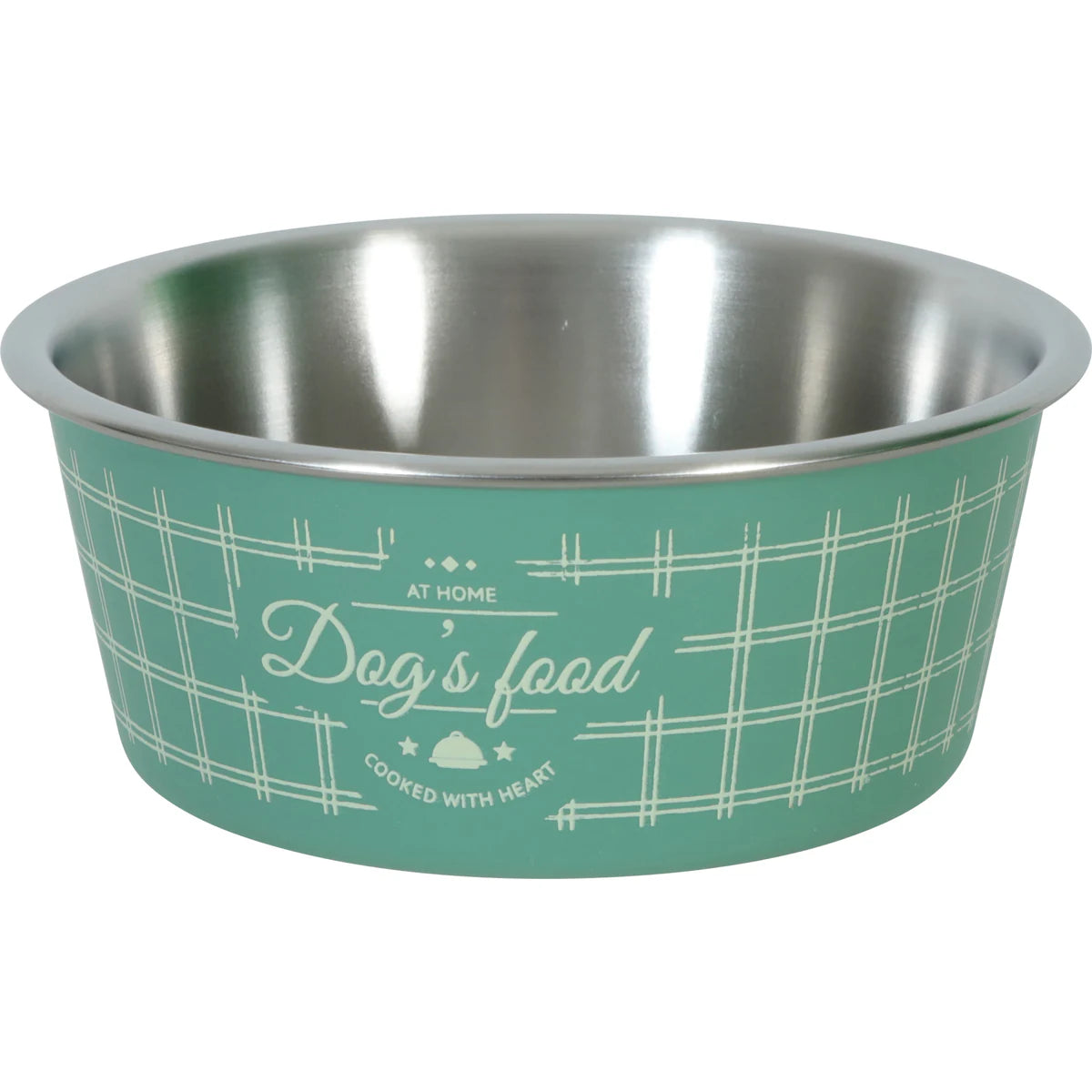 Zolux Non-Slip Food Dog Bowl - Green / 400 ml