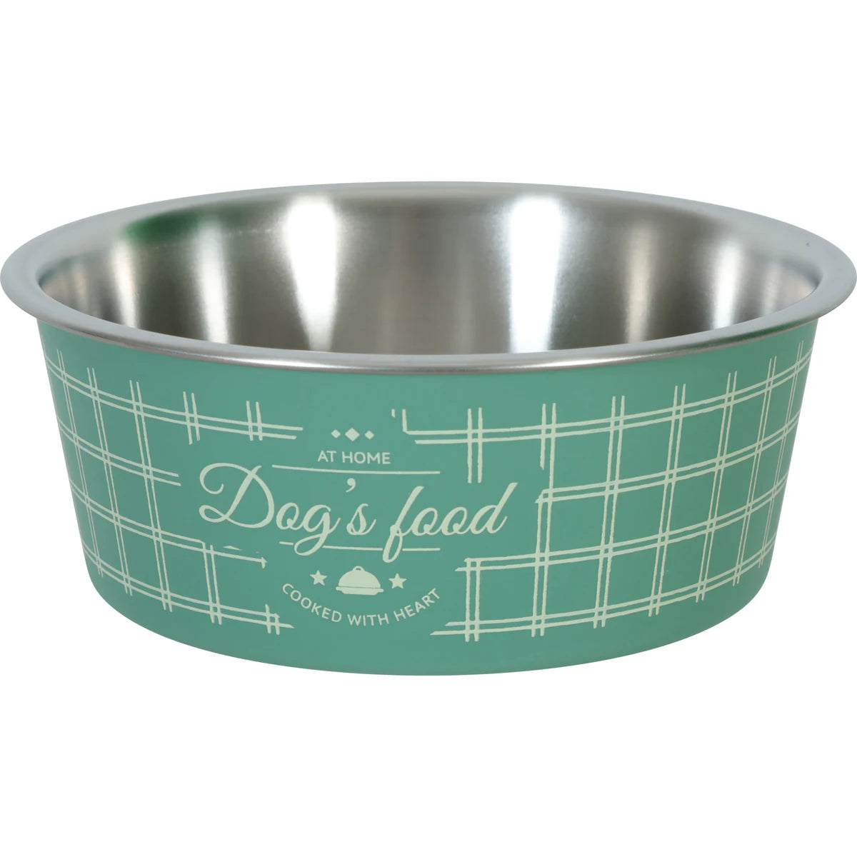 Zolux Non-Slip Food Dog Bowl - Green / 750 ml