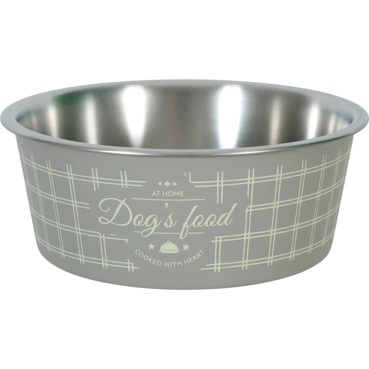 Zolux Non-Slip Food Dog Bowl - Taupe / 1200 ml