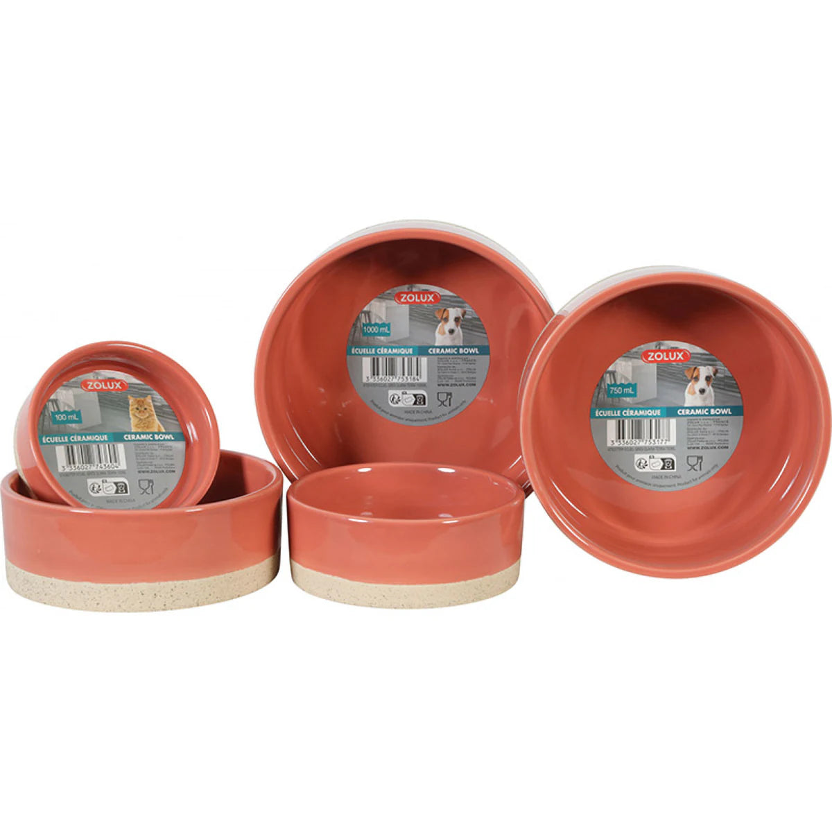 Zolux Olaria Ceramic Bowl - additional product view