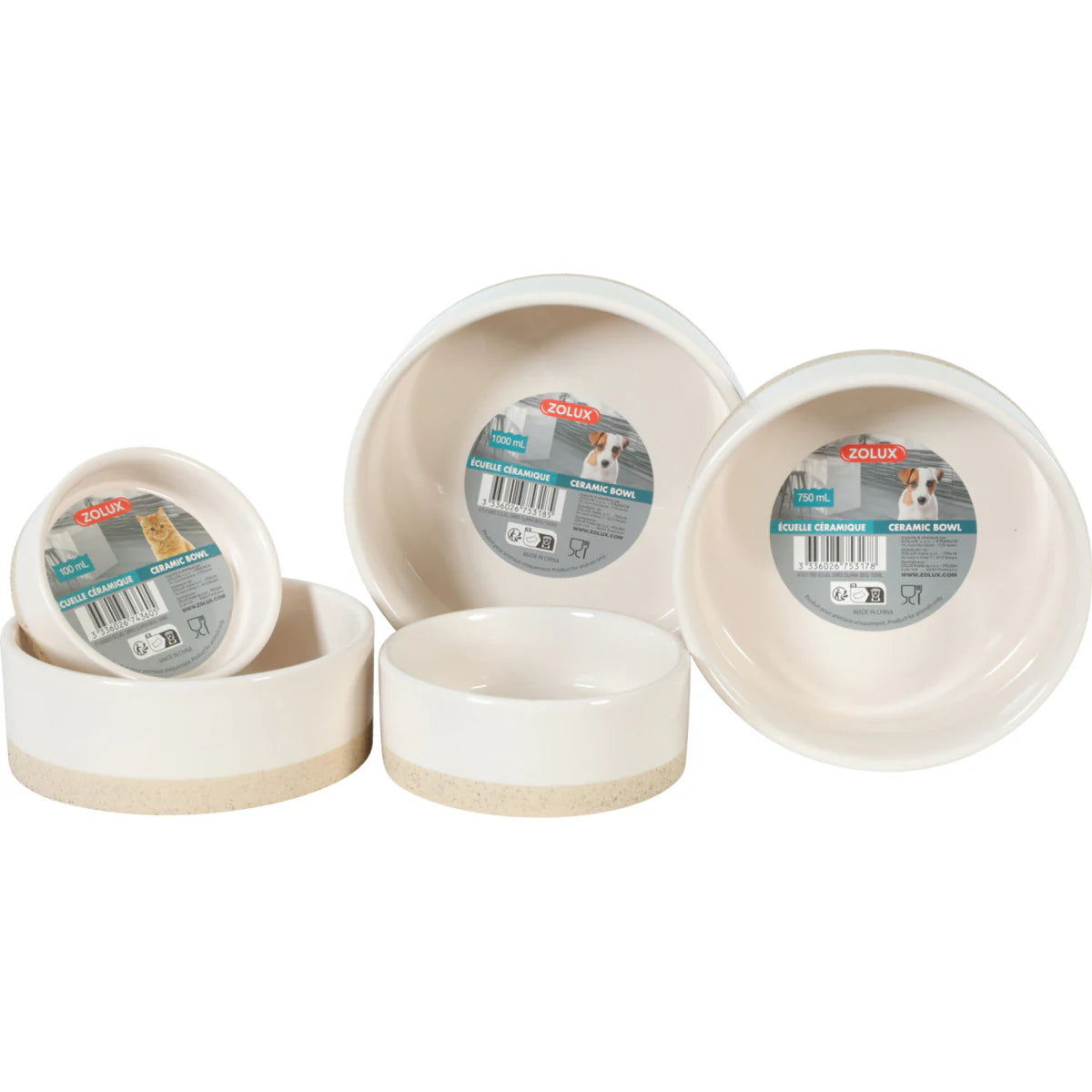 Zolux Olaria Ceramic Bowl - additional product view