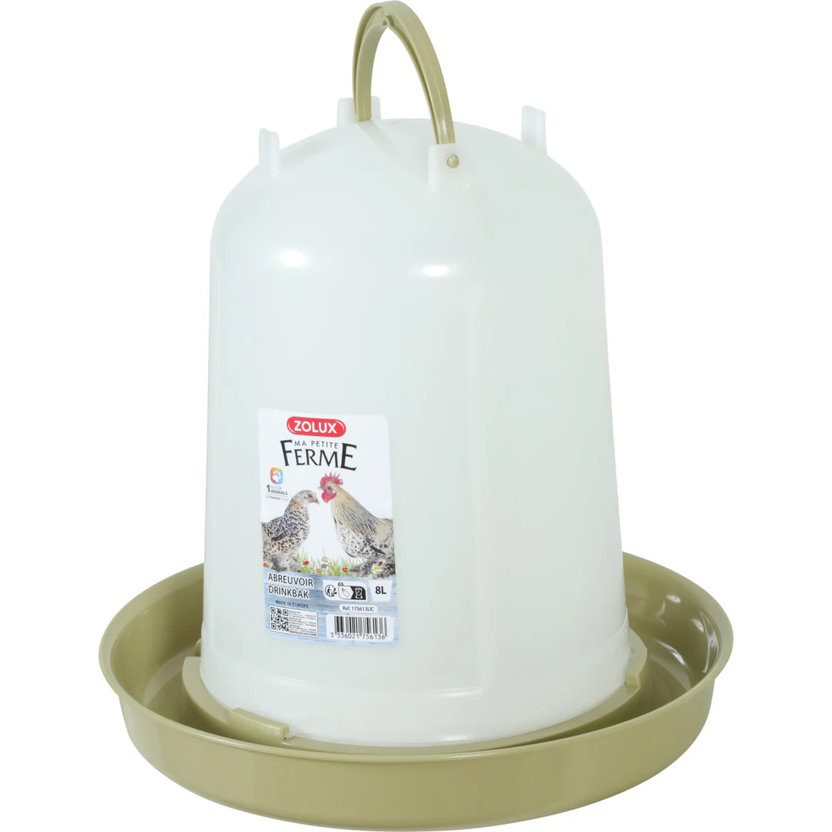 Zolux Poultry Water Drinker Green 8 L - additional product view