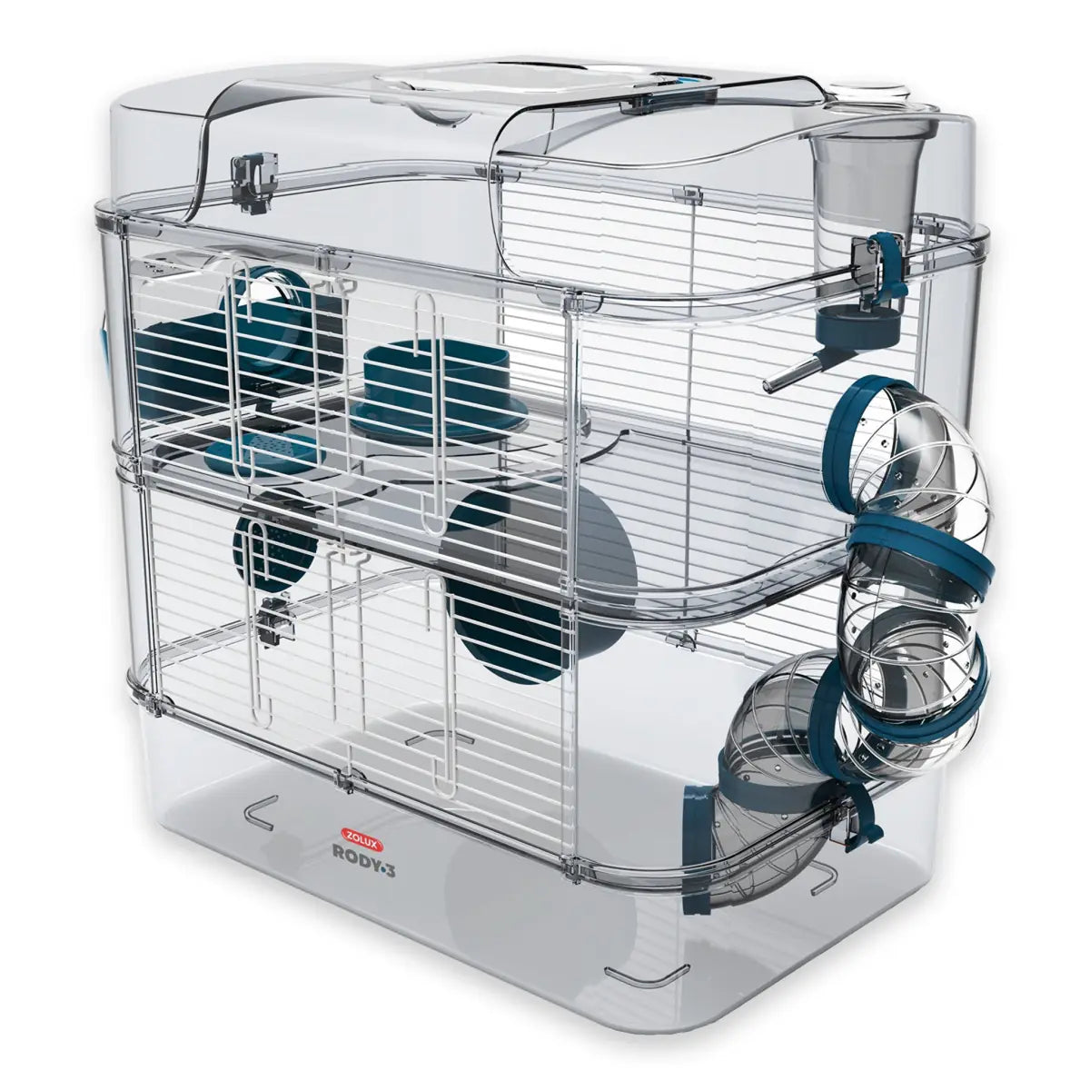 Zolux Rody 3 Duo Rodent and Small Animals House - Blue