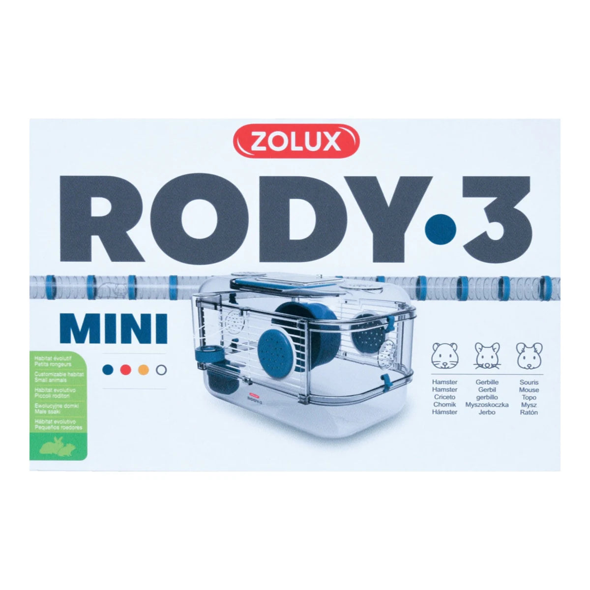 Zolux Rody 3 Mini Rodent Cage For Small Pets - additional product view