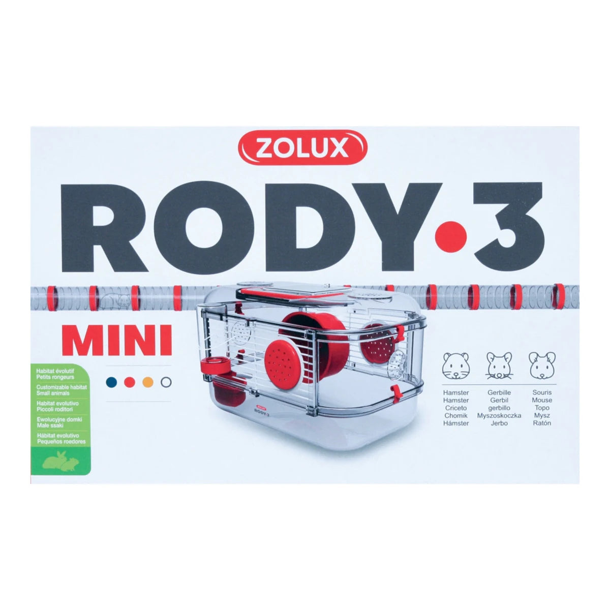 Zolux Rody 3 Mini Rodent Cage For Small Pets - additional product view