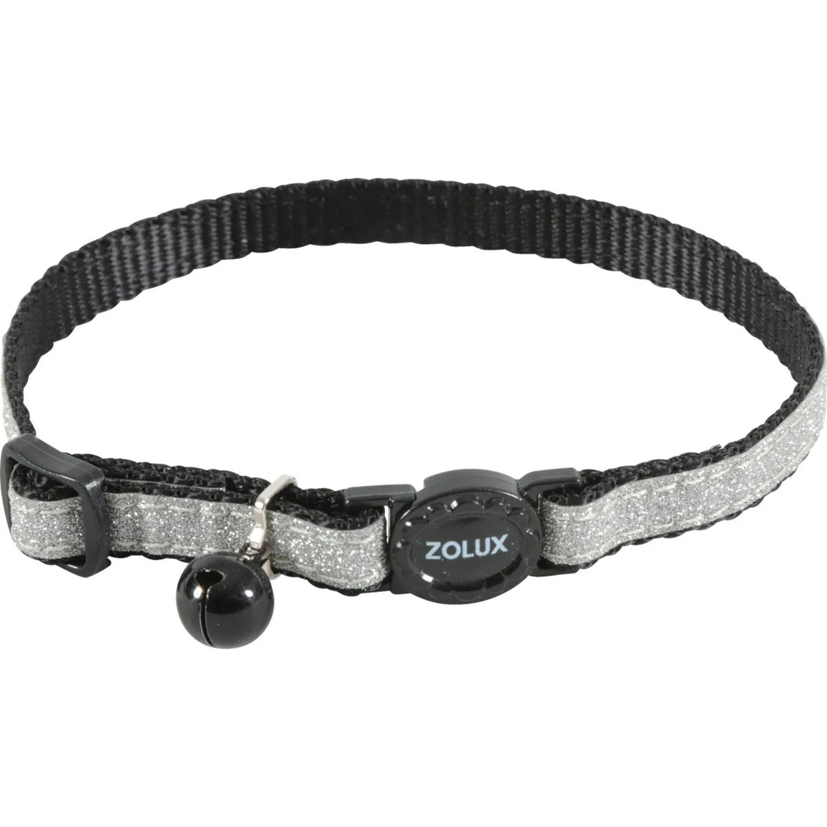 Zolux Shiny Nylon Collar - Black