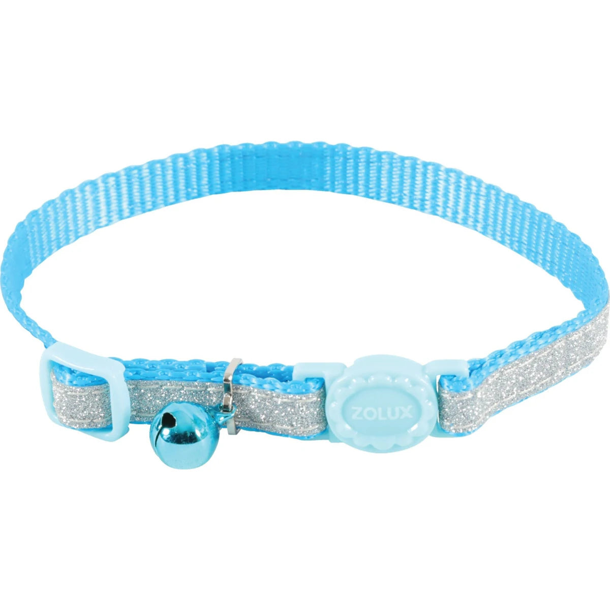 Zolux Shiny Nylon Collar - Blue