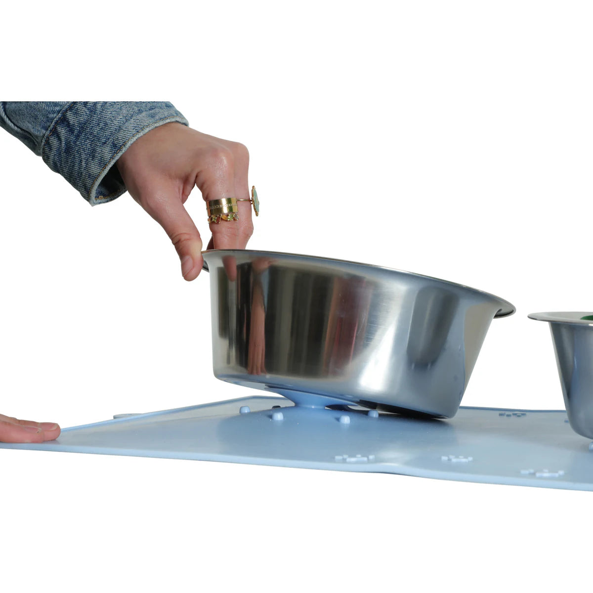 Zolux Silicone Bowl Mat with Suction Cup - additional product view