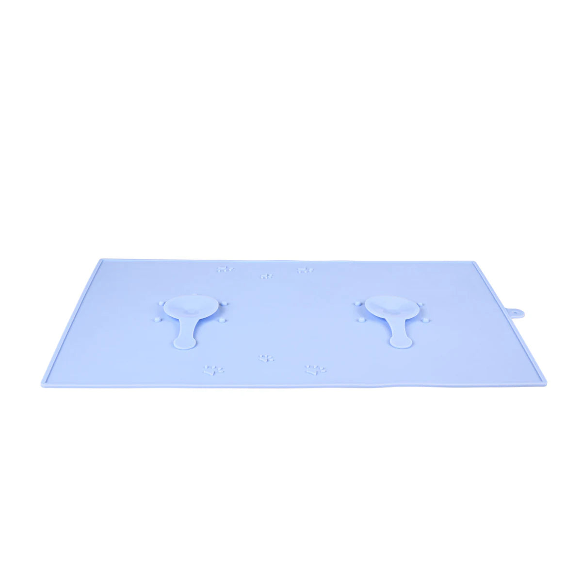 Zolux Silicone Bowl Mat with Suction Cup - Blue
