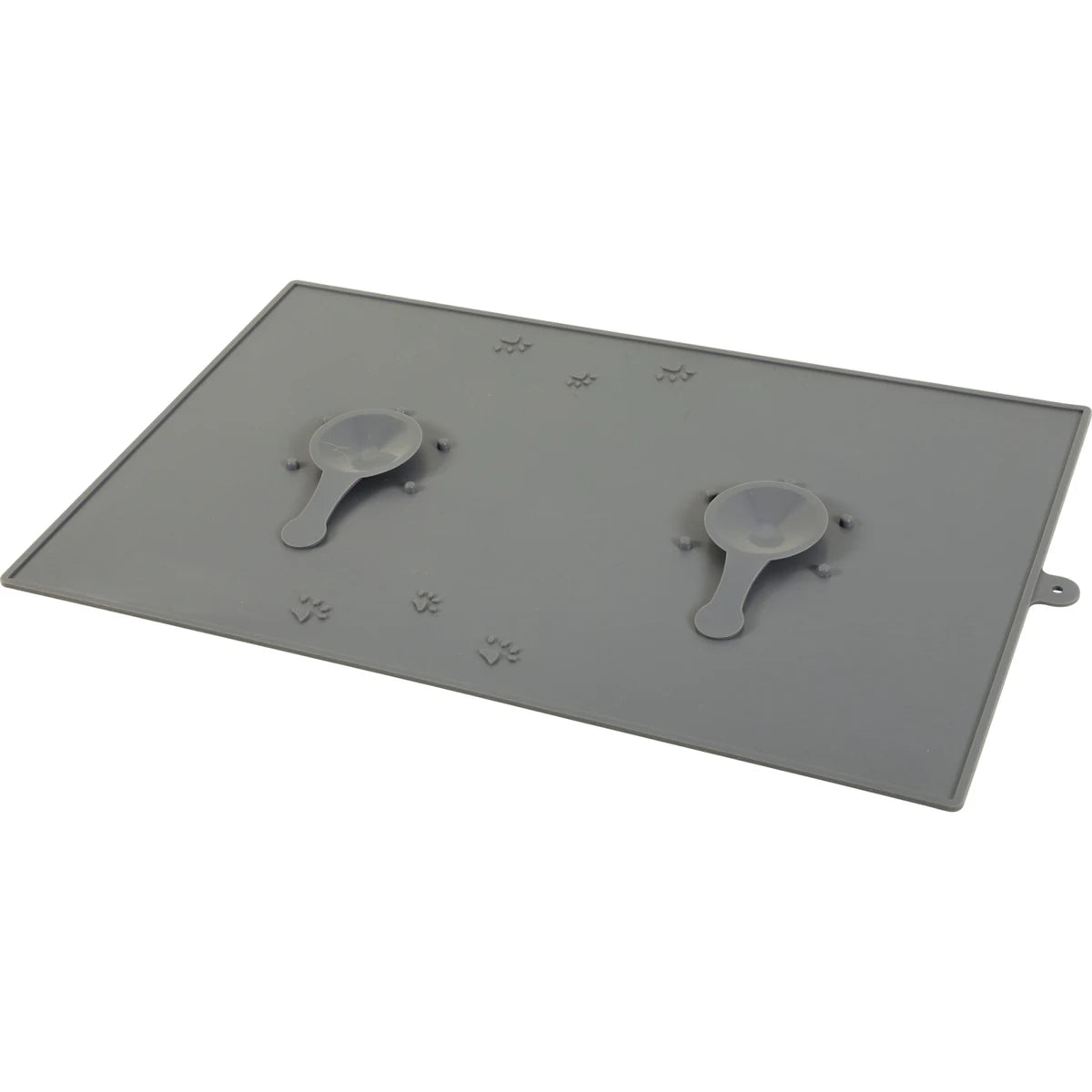 Zolux Silicone Bowl Mat with Suction Cup - Grey