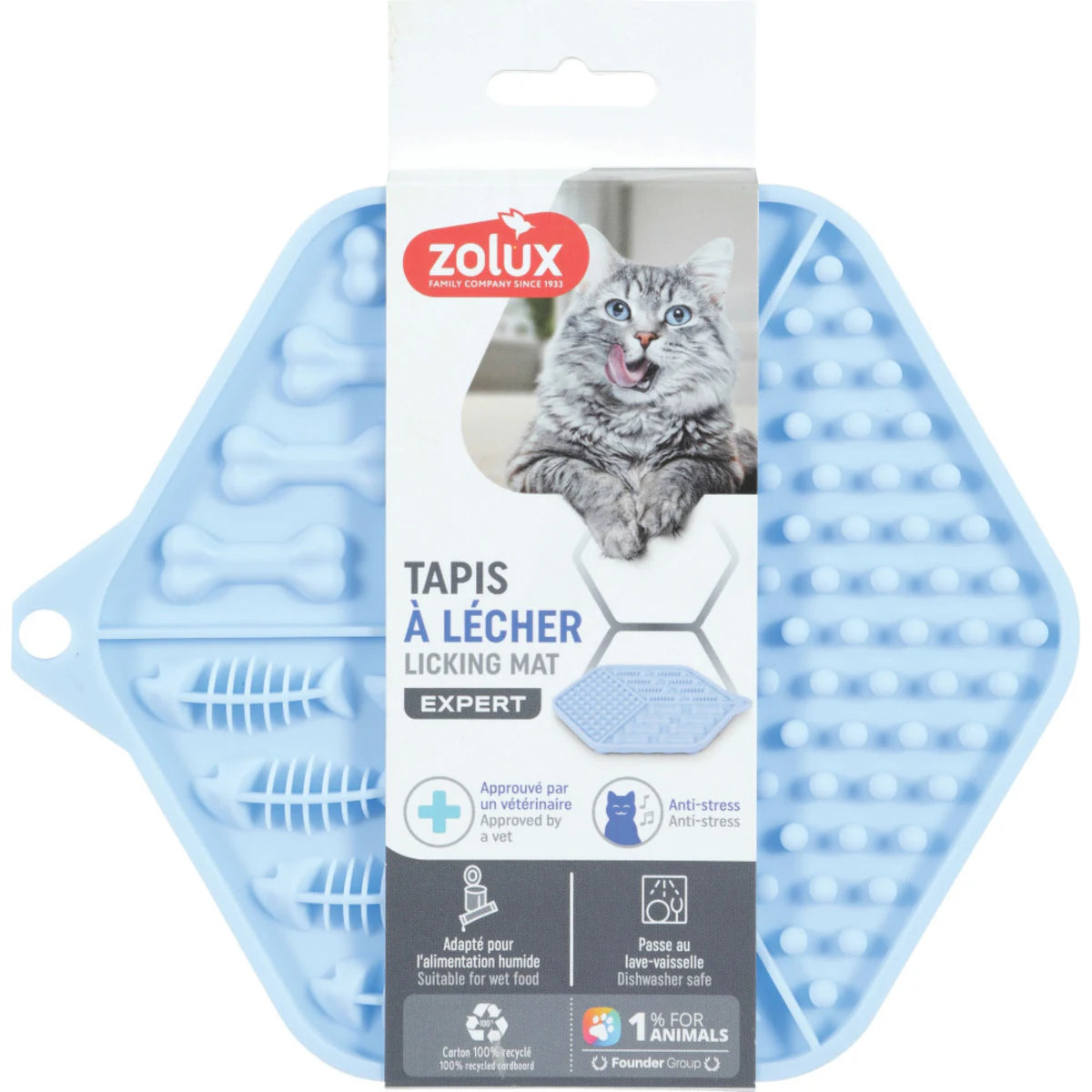 Zolux Silicone Cat Licking Mat - additional product view