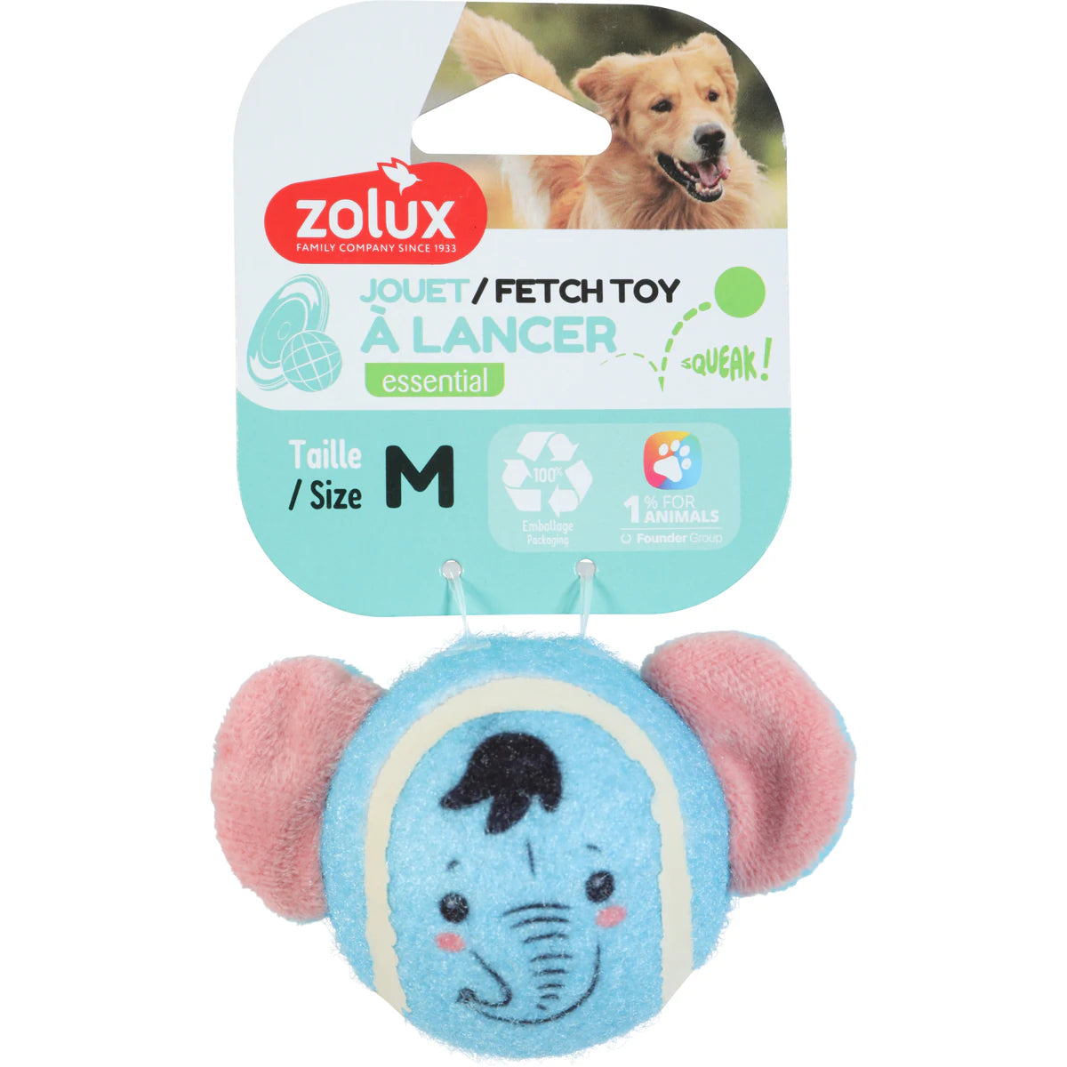 Zolux Tennis Ball Elephant - Medium
