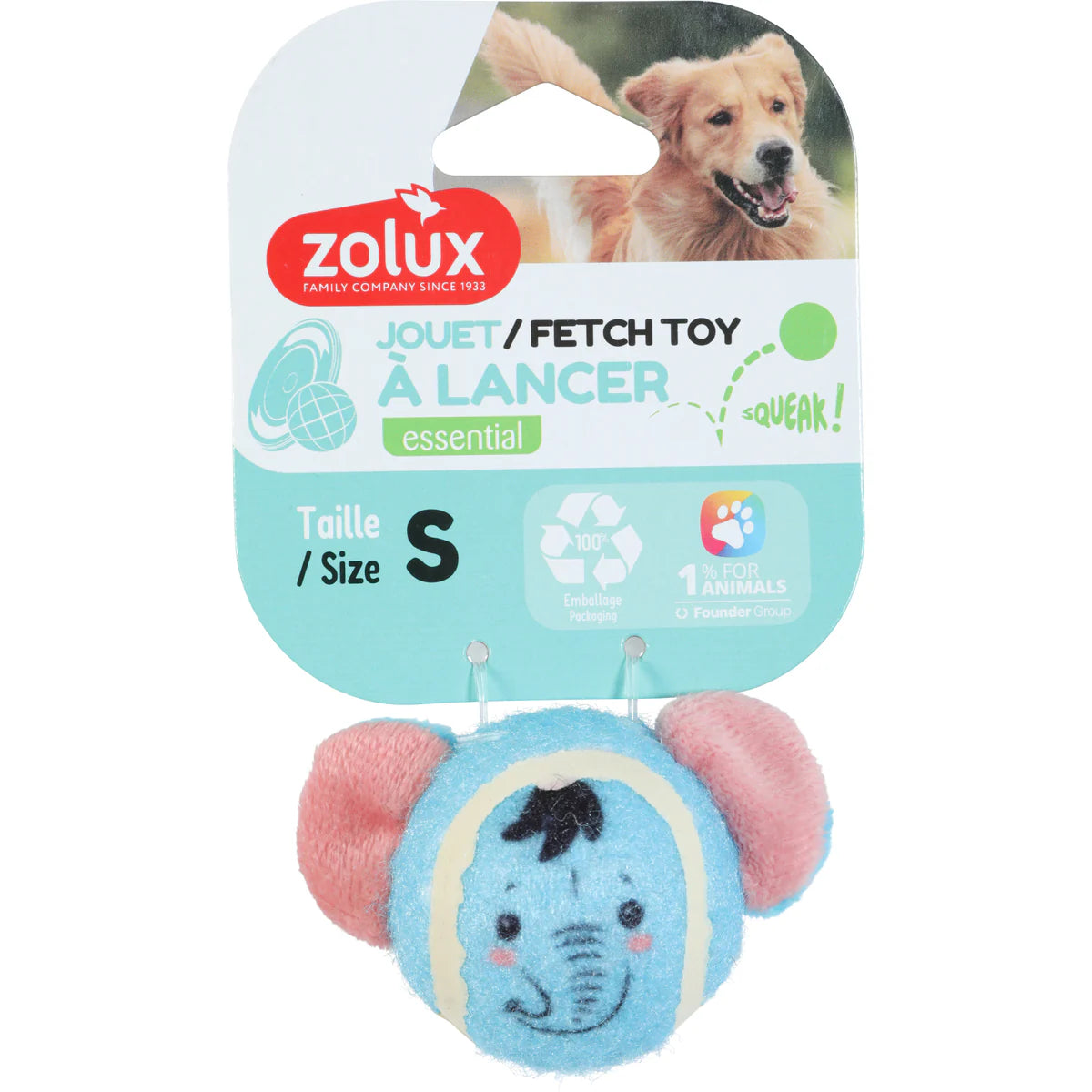 Zolux Tennis Ball Elephant - Small