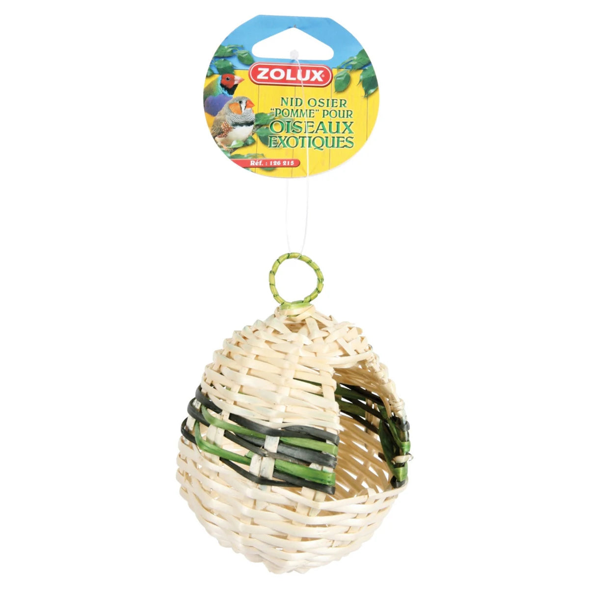 Zolux Wicker Apple Nest - additional product view