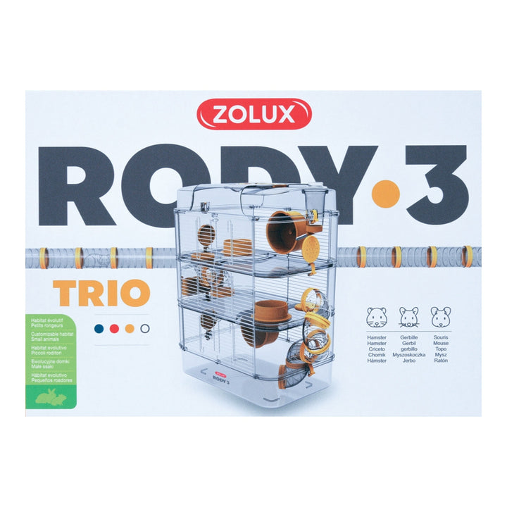 Zolux Rody 3 Trio Rodent Cage Multiple Colors Available