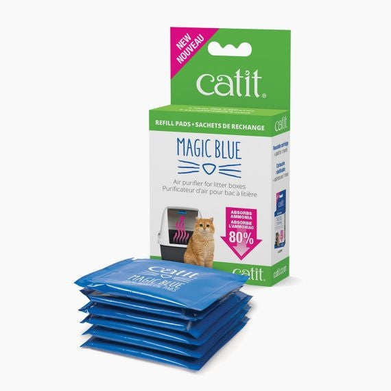Catit Magic Blue Cat Litter Box Filter Refill Pads - product view 3