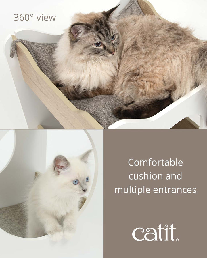 Catit Premium Cat Furniture Cabana - White