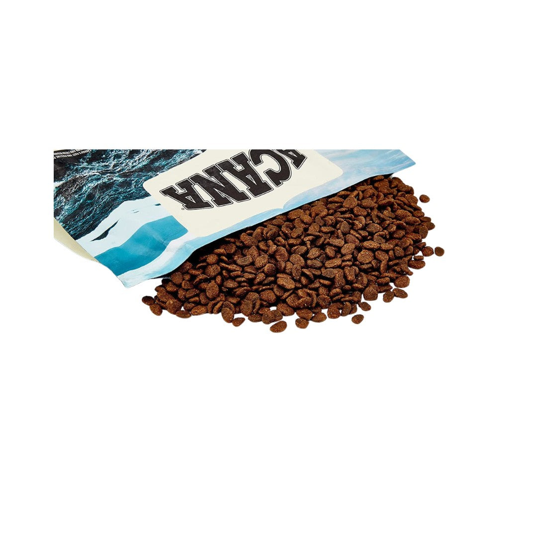 Acana Pacifica Fish Cat Dry Food - Wholesome Nutrition for Cats of All Life Stages - Open Bag