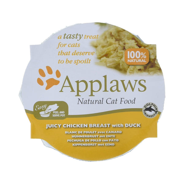 Applaws Chicken with Duck Cat Wet Food - Front Pot