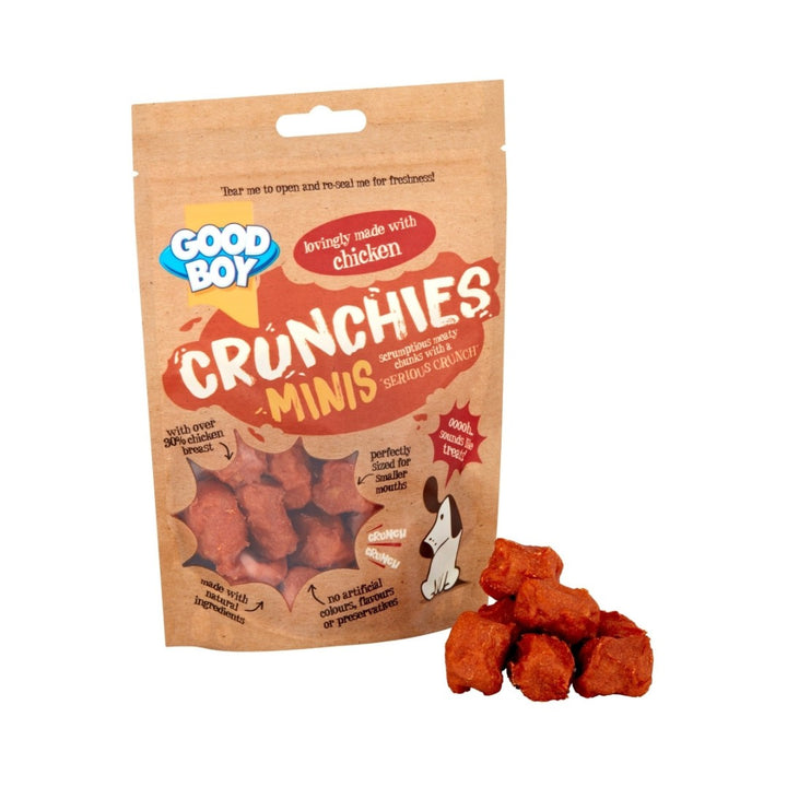 Armitage Crunchies Mini Chicken Dog Treats, Crunchies scrumptious meaty chunks with a Serious Crunch 2.