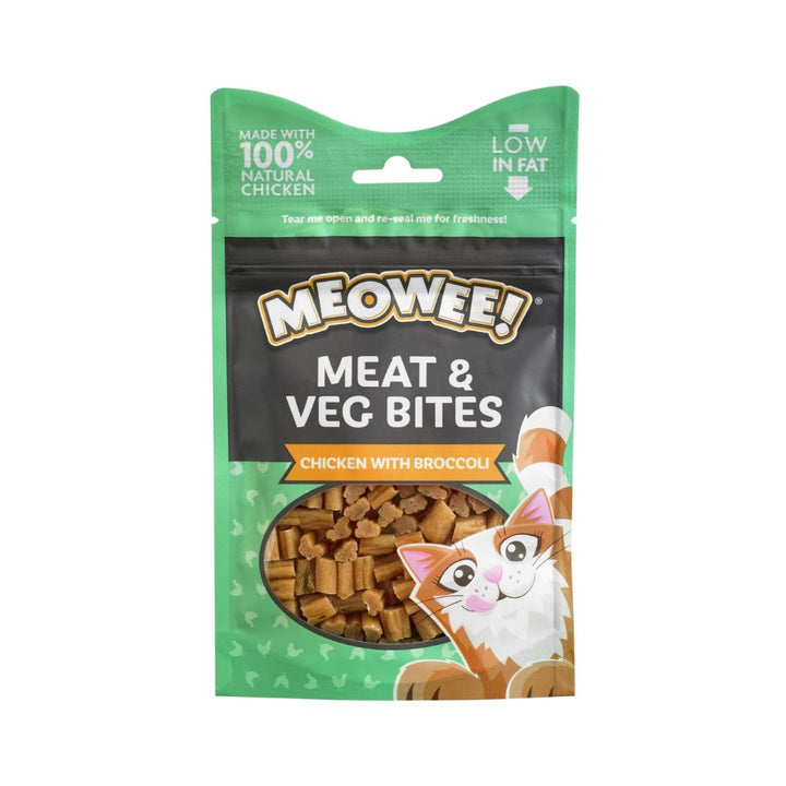Armitage Meowee Meat, Veg & Chicken with Broccoli 35g Cat Treats & Snacks developed this range of whisker-licking good, high-quality treats packed full of meat. 
