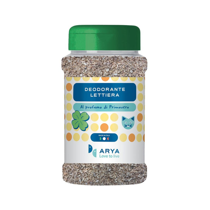 Arya Floral Cat Litter Deodorizer Natural cat litter deodorizer made of corn cob. An effective remedy for bad odors can be used on all types of cat litter.