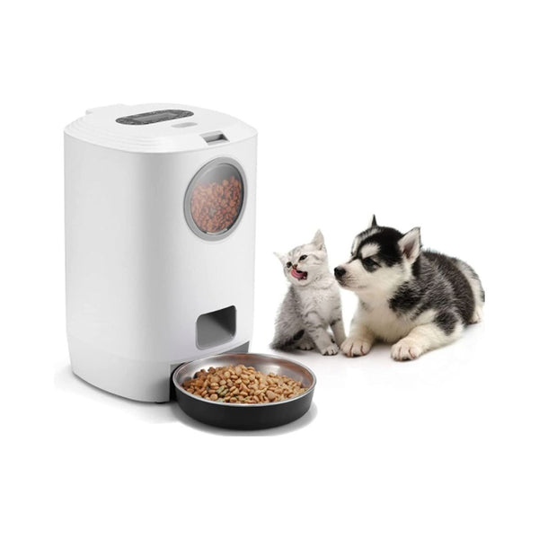 Automatic Pet Feeder With Clear Window 4.5L Petz.ae