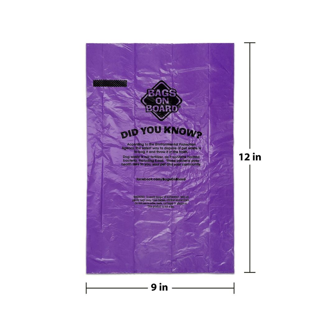 Bags on Board Rainbow Dog Waste Bags 60 Pack - product image 2