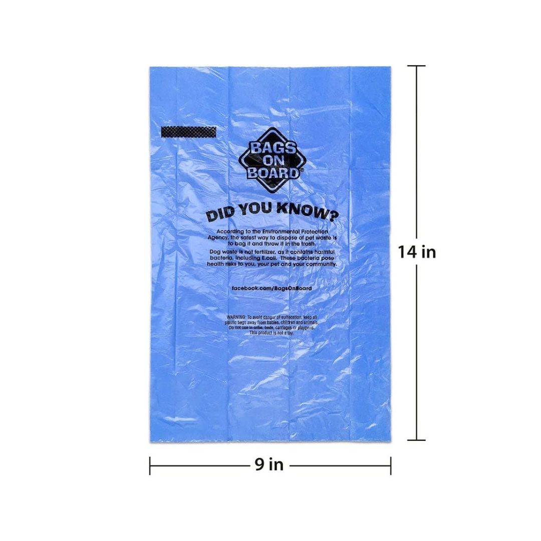 Bags on Board Blue Dog Waste Bags 140 Pack - product image 2