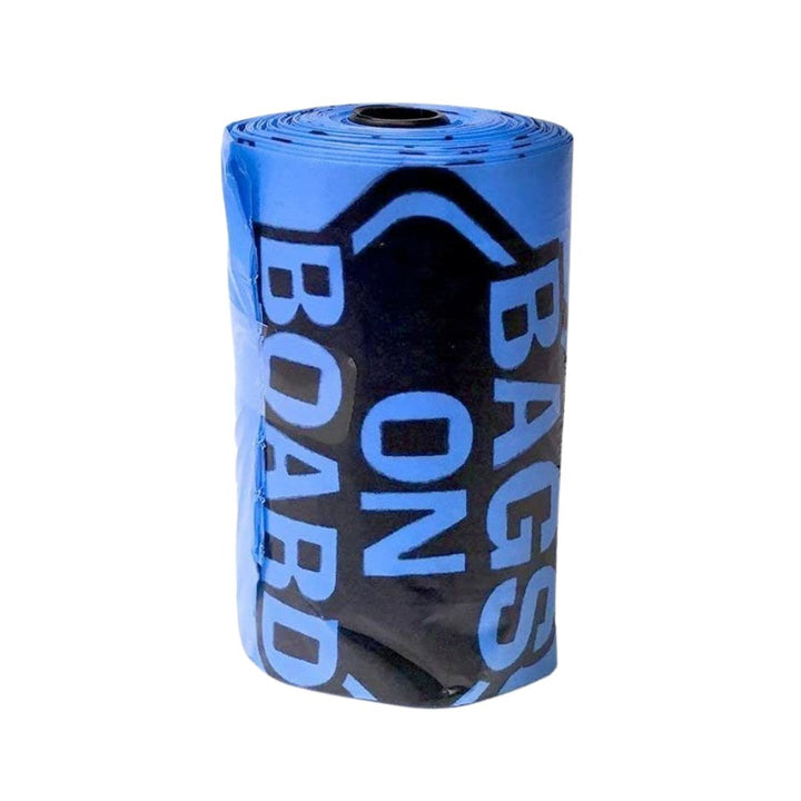 Bags On Board Bob Dog Poop Refill Bags Blue Make the task of picking up waste more pleasant with Bags On Board thick and strong pet poo bags.