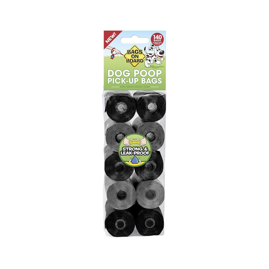Bags on Board Neutral Dog Waste Bags 140 Pack