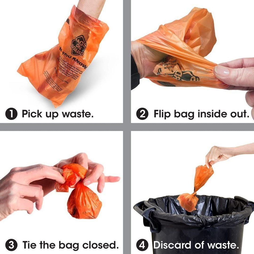 Bags on Board Rainbow Waste Bag Refill Display 60 Rolls - product image 4