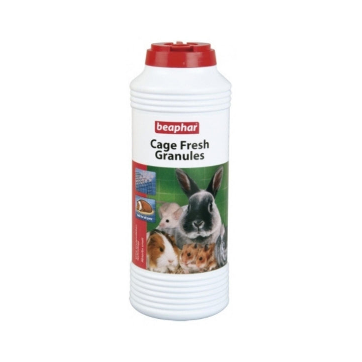 Beaphar Bea Cage Fresh Granules is the perfect solution for eliminating unpleasant odors from small animal cages and hutches-old.