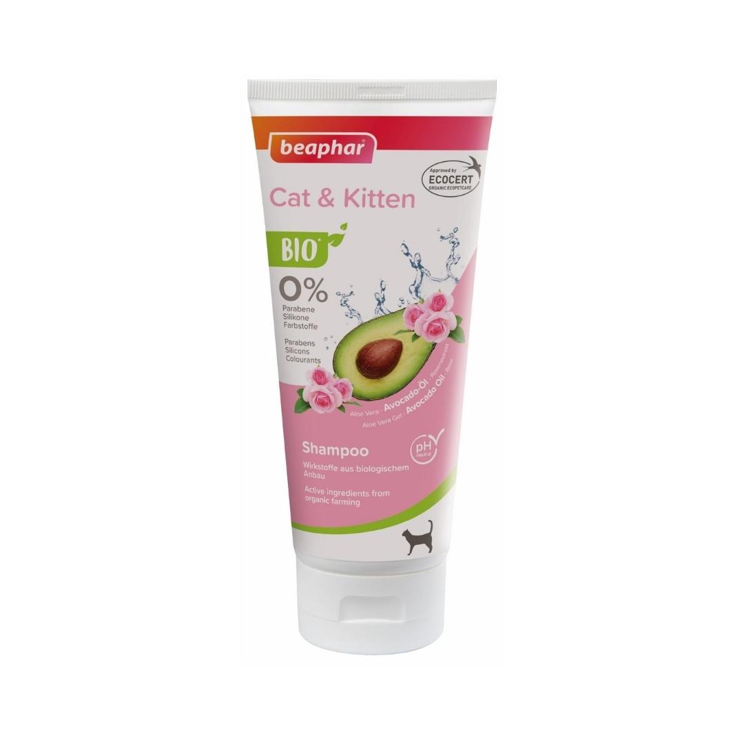 Beaphar Bio Cosmetic Cat and Kitten Shampoo - front packaging