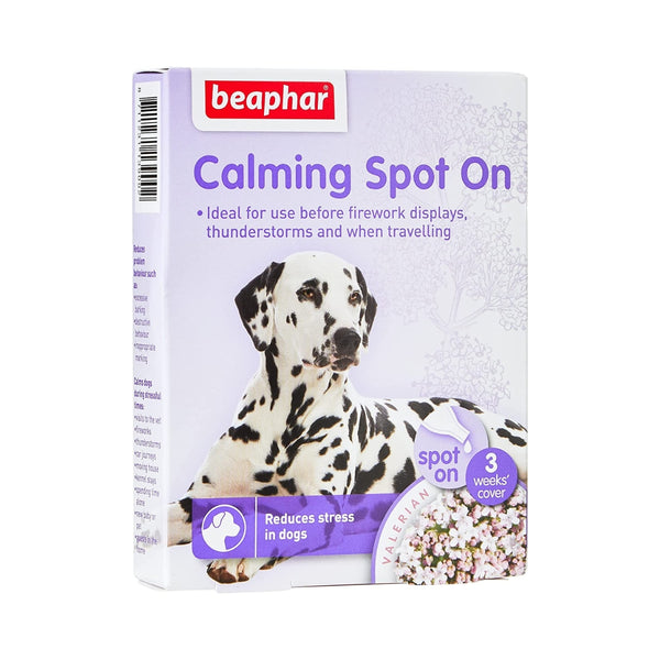 Beaphar Naturally and effectively calms and reduces problem behavior in dogs of all breeds and ages.