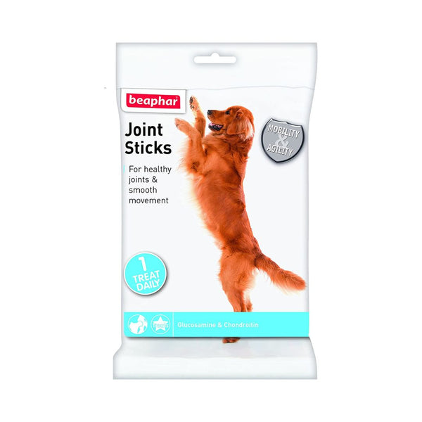 Beaphar Joint Sticks are a delicious, meaty flavored treat, which has been formulated to assist the development and maintenance of tendons, joints, and connective tissue.