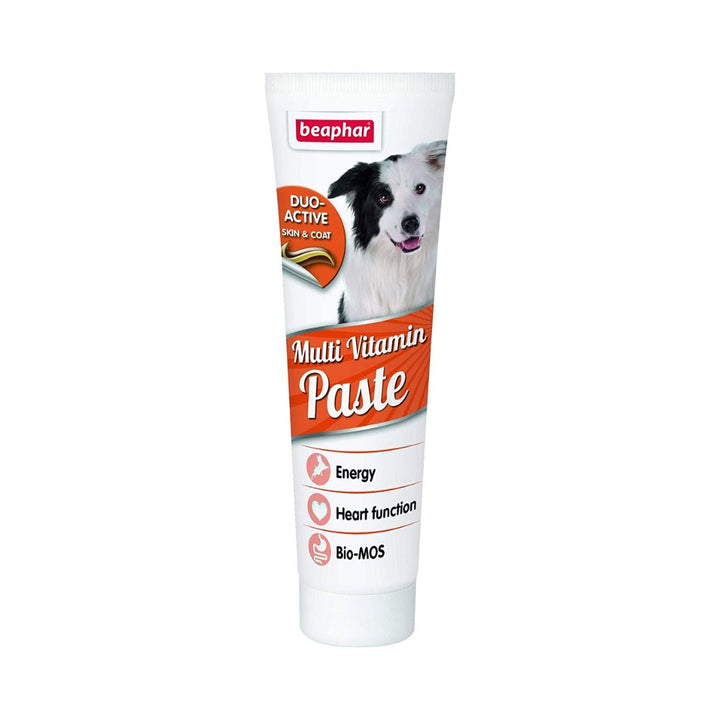Beaphar Duo Active Paste Multivitamin is a convenient and delicious dog paste that promotes healthy intestinal flora. 