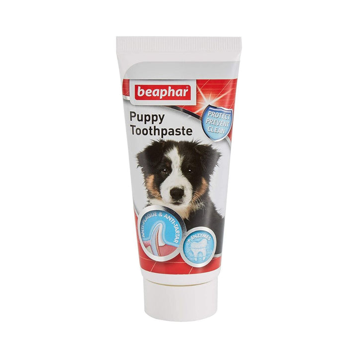 Beaphar Puppy Dental Kit Toothbrush contains everything you need to care for a puppy's dental health and develop a good oral hygiene routine.