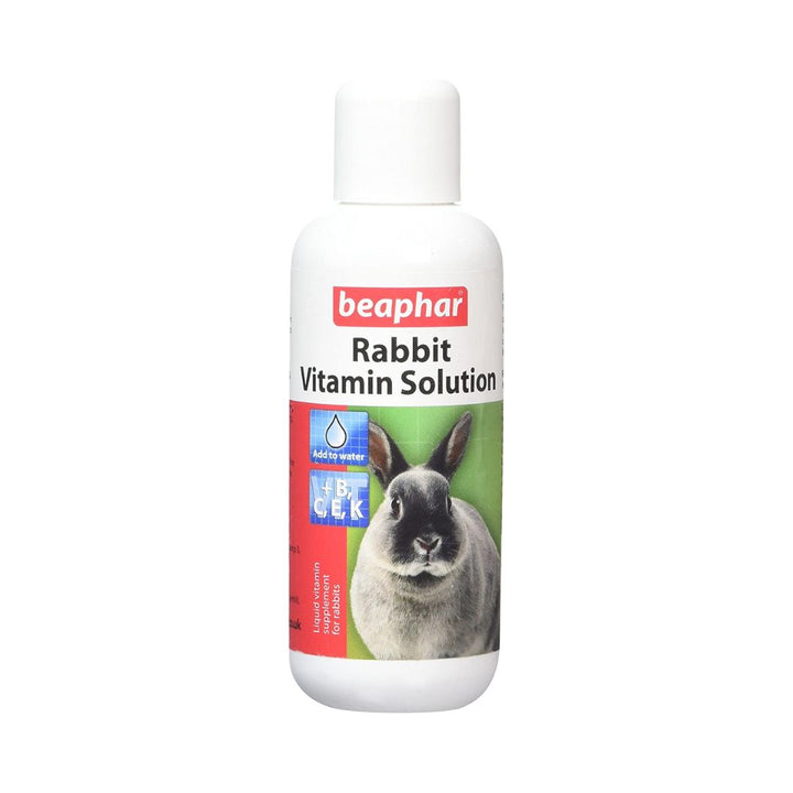 Beaphar Rabbit Vitamin is a liquid vitamin to help deliver the recommended daily allowance of vitamins.
