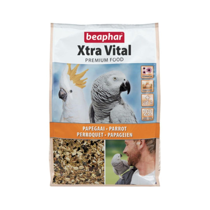 Beaphar XtraVital Parakeet Feed is a tasty, well-balanced, super-premium food, that has been developed in cooperation with nutrition experts, vets, and bird experts.