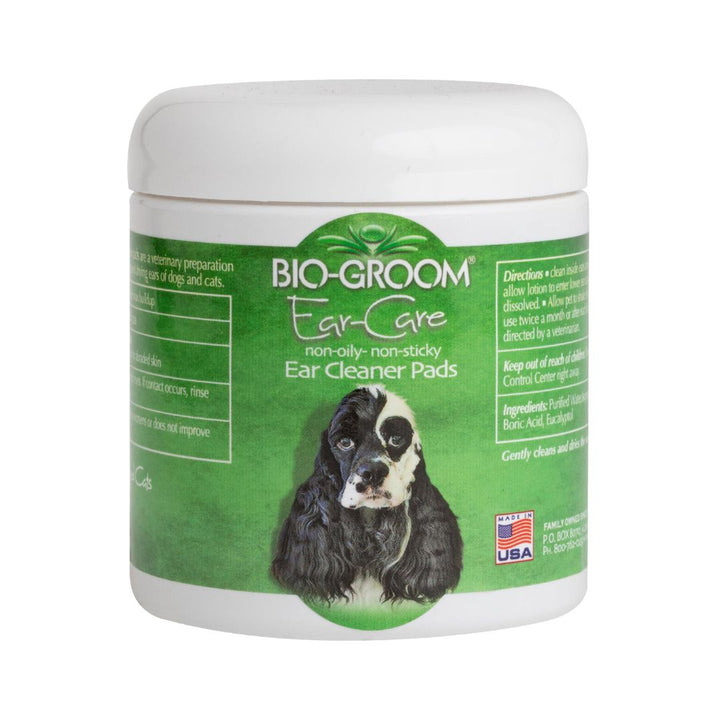 Bio-Groom Ear-Care ear cleaner is specifically developed for routinely cleaning and drying the ears of dogs and cats. 1
