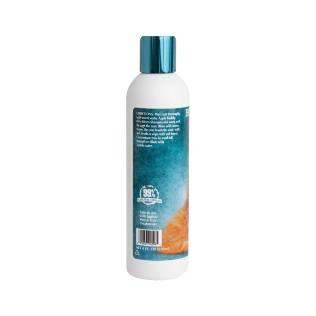 Kuddly Kitty Shampoo is a tearless, soap-free conditioning shampoo for kittens.3