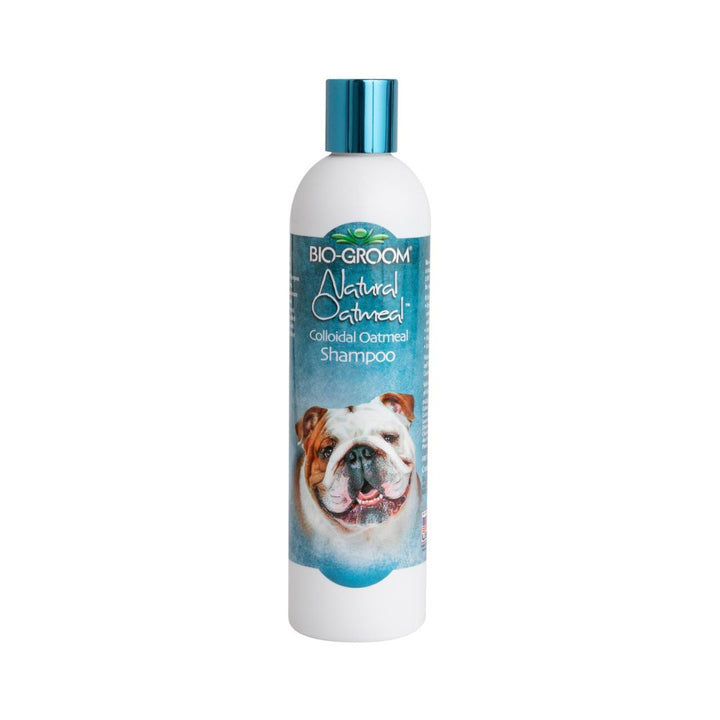 Bio-Groom Bio-Groom Natural Oatmeal Anti-Itch Moisturizing Dog Shampoo relieves dogs’ itchiness and irritation and protects chapped skin or skin with minor cuts 12oz